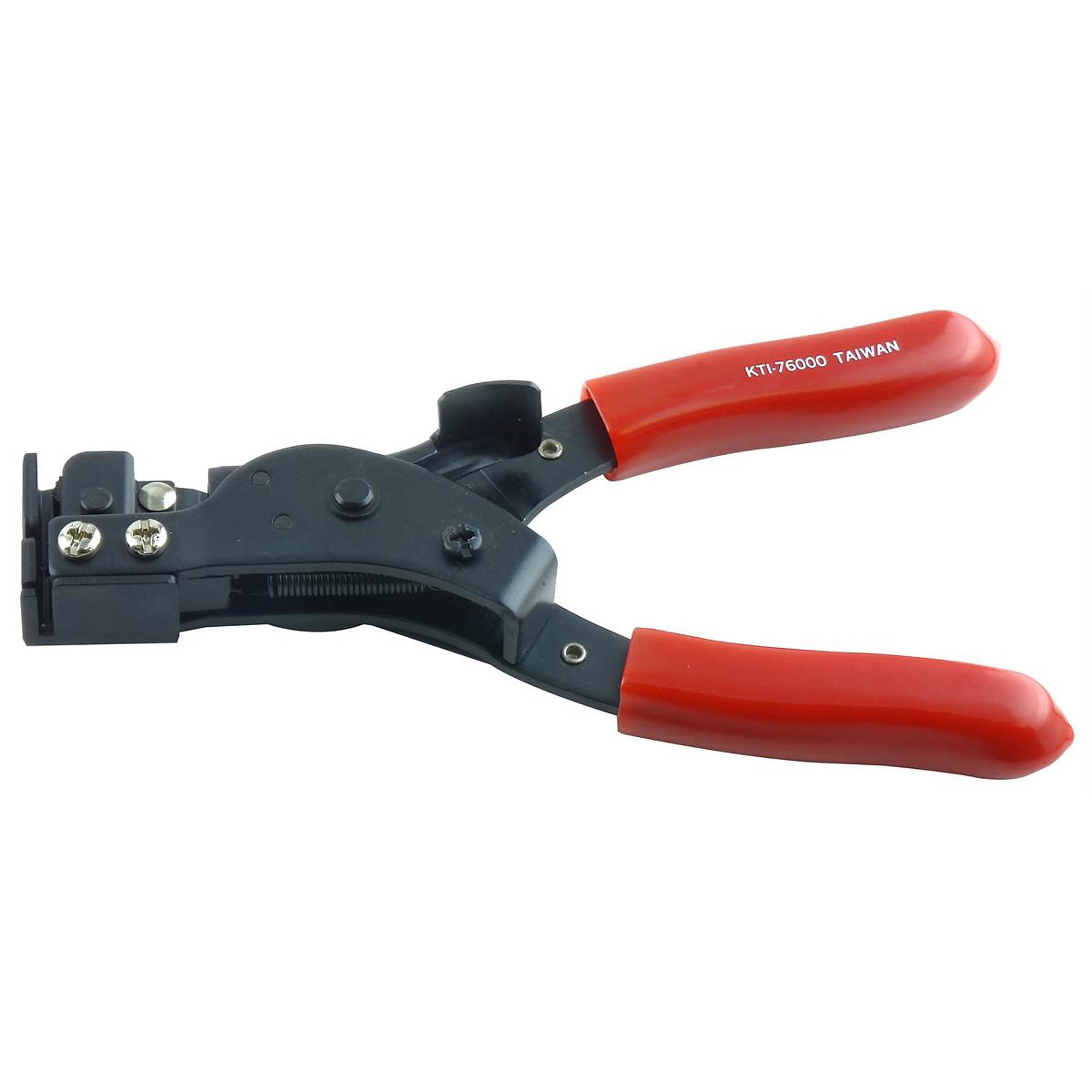 K Tool International Wire Tie Tightening Tool — 1in. Blade, 1in. Length, Red Vinyl Handles, Model# KTI76000